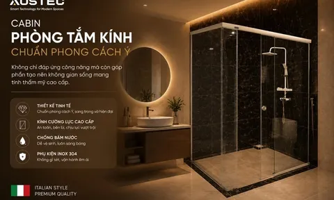 Cabin Phòng Tắm Austec Chuẩn Phong Cách Ý – Giải Pháp Hoàn Hảo Cho Không Gian Sống Hiện Đại