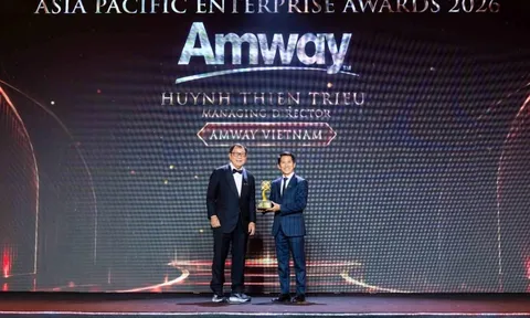 Tổng giám đốc Amway Việt Nam hai năm liên tiếp được vinh danh Doanh nhân xuất sắc châu Á