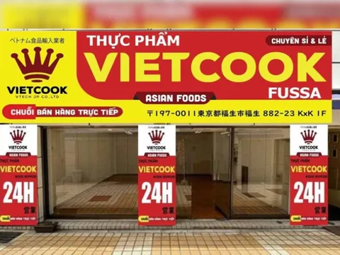 Vietcook Kawagoe Nhật Bản chính thức mở bán cửa hàng 24H đầu tiên