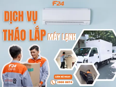 Tiết kiệm chi phí nhờ dịch vụ tháo lắp máy lạnh chuyên nghiệp tại F24 Vietnam