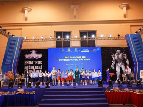 Tỏa sáng nhiều ý tưởng sáng tạo của học sinh tiểu học và THCS trong cuộc thi “Môi trường xanh - ý tưởng xanh” thực hiện bởi phòng GD&ĐT Quận 1 và DigiUni