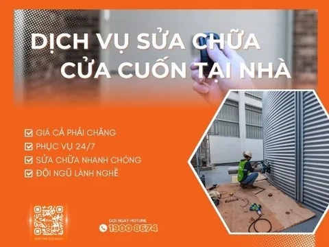 Dịch vụ sửa cửa cuốn từ F24 Vietnam phục vụ xuyên suốt các dịp lễ tết