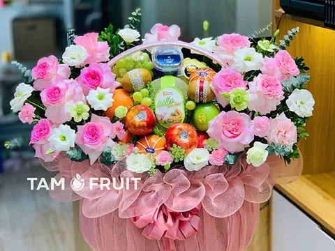 Giỏ Quà Trái Cây Tam Fruit – Khác Biệt Ngay Từ Cách Gói