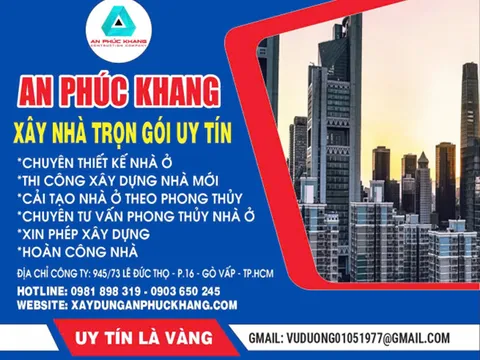 An Phúc Khang: Kiến tạo ngôi nhà thịnh vượng tại Thành phố Hồ Chí Minh