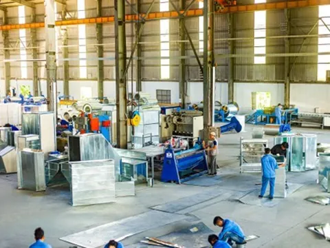 Ứng dụng máy móc hiện đại, công nghệ trong nhà xưởng sản xuất