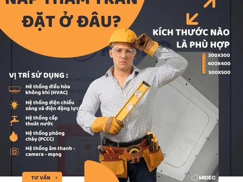 Sản phẩm nắp thăm bo cong thay đổi thị trường nội thất, xây dựng trong năm 2025