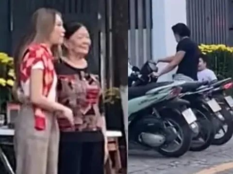 Lộ clip trai trẻ kém 10 tuổi Mai Tài Phến về nhà Mỹ Tâm ăn Tết