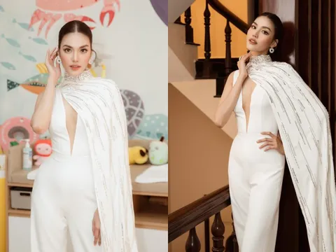 Sắc vóc cuốn hút của Lan Khuê trong ngày lên chức "bà chủ"