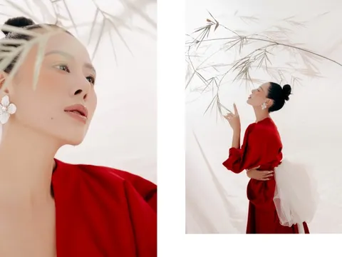 Bộ ảnh đầu năm mới của Nam Thư gây chú ý