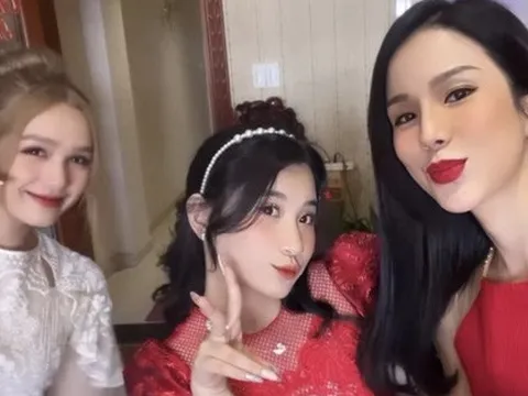 Mùng 1 Tết, Diệp Lâm Anh xuất hiện tại phía gia đình chồng cũ, chuyện gì đây?