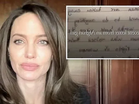 Angelina Jolie gây xúc động trên mạng xã hội