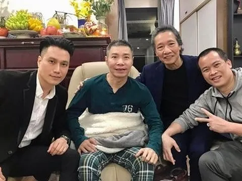 Diễn viên Việt Anh tới thăm, tiết lộ sức khoẻ hiện tại của Công Lý
