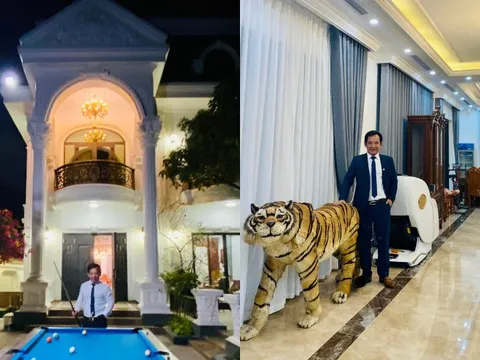Biệt thự hoành tráng ở Thạch Thất của diễn viên Quang Tèo