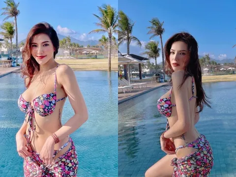 Lưu Đê Ly khoe thân hình gợi cảm, nóng bỏng