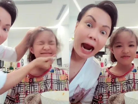 Cô con gái 13 tuổi xinh xắn, đáng yêu và học giỏi của Việt Hương