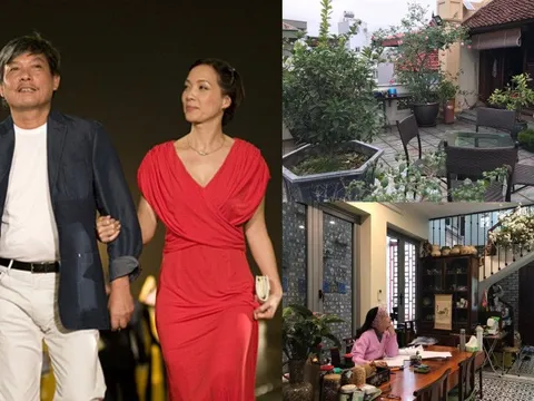 Ngôi nhà có thiết kế đặc biệt của vợ chồng NSND Lê Khanh ở Tây Hồ