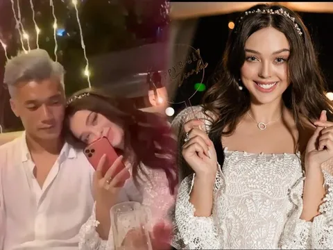 Khoe cặp nhẫn, thủ môn Bùi Tiến Dũng ngầm thông báo cưới bạn gái Tây nóng bỏng?