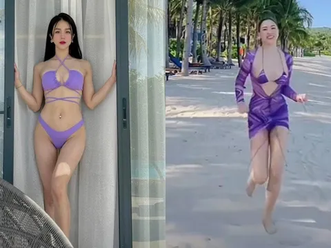 Cùng đăng ảnh bikini, Quỳnh Thư và Diệp Lâm Anh bị đưa lên bàn cân so sánh