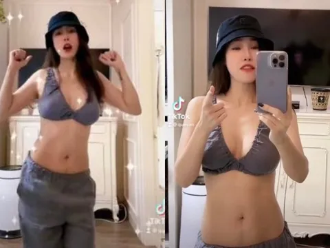 Quế Vân đăng clip nhảy nhót, khoe vóc dáng gợi cảm sau 8 tháng sinh con thứ 3