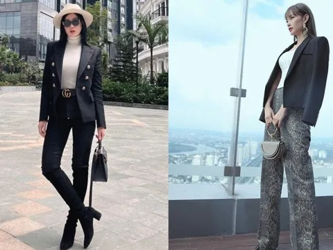 Sao đẹp cuối tuần: Phương Oanh, Minh Hằng đọ vẻ sang chảnh