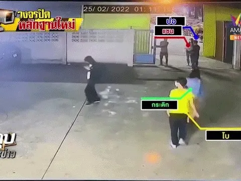 Công bố đoạn CCTV nhóm bạn bỏ về sau khi chứng kiến diễn viên Chiếc Lá Bay rơi xuống sông