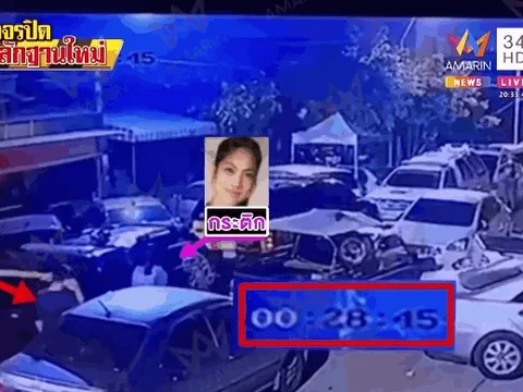 Clip CCTV cảnh quản lý có hành tung đáng ngờ sau khi diễn viên Chiếc Lá Bay ngã xuống sông