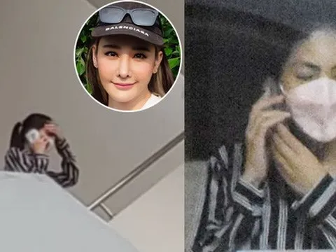 Quản lý nữ diễn viên Chiếc Lá Bay lộ diện tại cơ quan điều tra, biểu cảm gây xôn xao