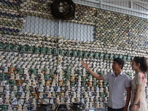 “Xứ sở voi” độc đáo của nhà sưu tập trẻ ở Đắk Lắk