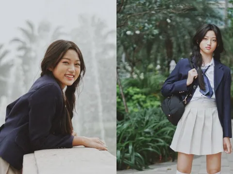 Mai Cát Vi khoe sắc vóc tuổi 13, tiết lộ áp lực khi đóng Bóng đè