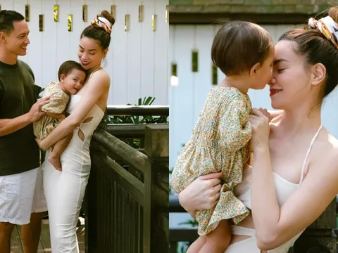 Hồ Ngọc Hà tiết lộ lý do thiếu vắng cậu con trai út trong bức ảnh gia đình