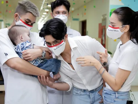 Ngô Thanh Vân - Huy Trần miệt mài sứ mệnh “cứu tim” trẻ em