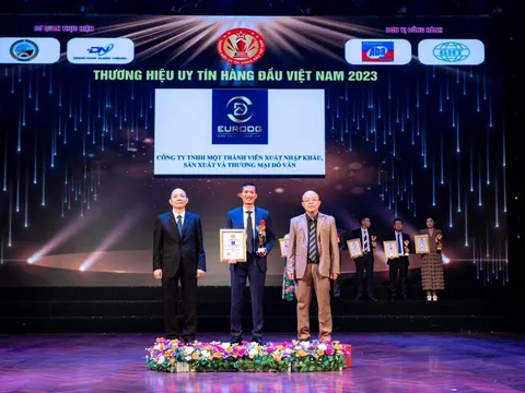 EURODG vinh dự đạt “Thương Hiệu Uy Tín Hàng Đầu Việt Nam 2023”