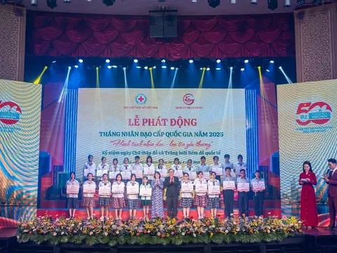 Hội Chữ Thập Đỏ Việt Nam phát động "Tháng Nhân Đạo" 2025 tại TP Hồ Chí Minh