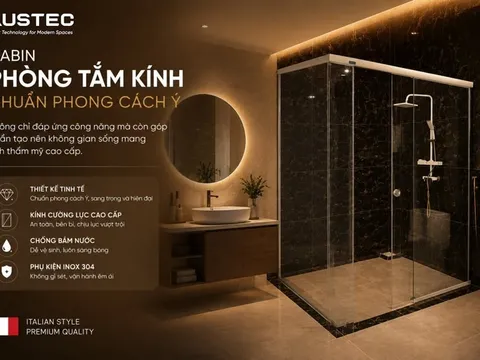 Cabin Phòng Tắm Austec Chuẩn Phong Cách Ý – Giải Pháp Hoàn Hảo Cho Không Gian Sống Hiện Đại