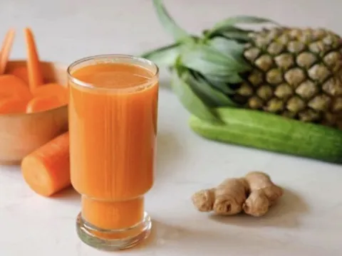 Nước ép cà rốt và tác dụng tuyệt vời đối với người tập GYM