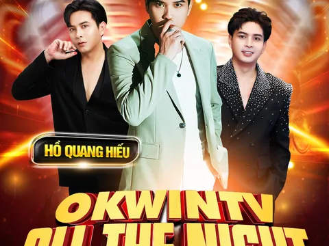 Hồ Quang Hiếu "cháy hết mình" trên sân khấu OKWINTV – ALL THE NIGHT cùng loạt hit triệu view